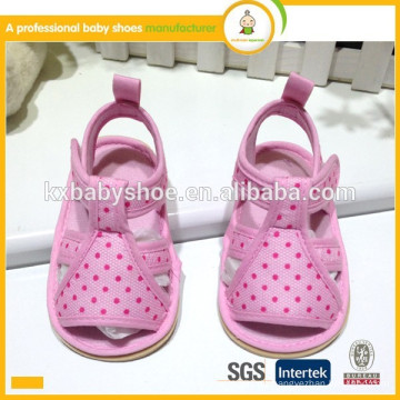 2015 neues Design weiches Baumwollgewebe oberes TPR outsole Baby Sandelholz